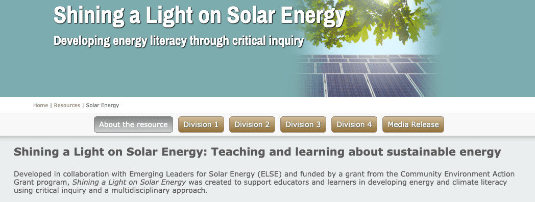 Shining a Light on Solar Energy : REAP